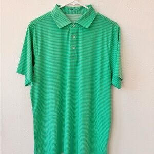 B Draddy Striped Men's Polo